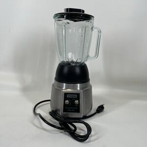 Waring Commercial Drink Blender Mixer SDM50 44oz glass stainless two speed pulse